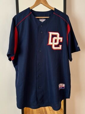 Vintage Y2K Washington Nationals ⚾️ Majestic Athletic baseball jersey MLB